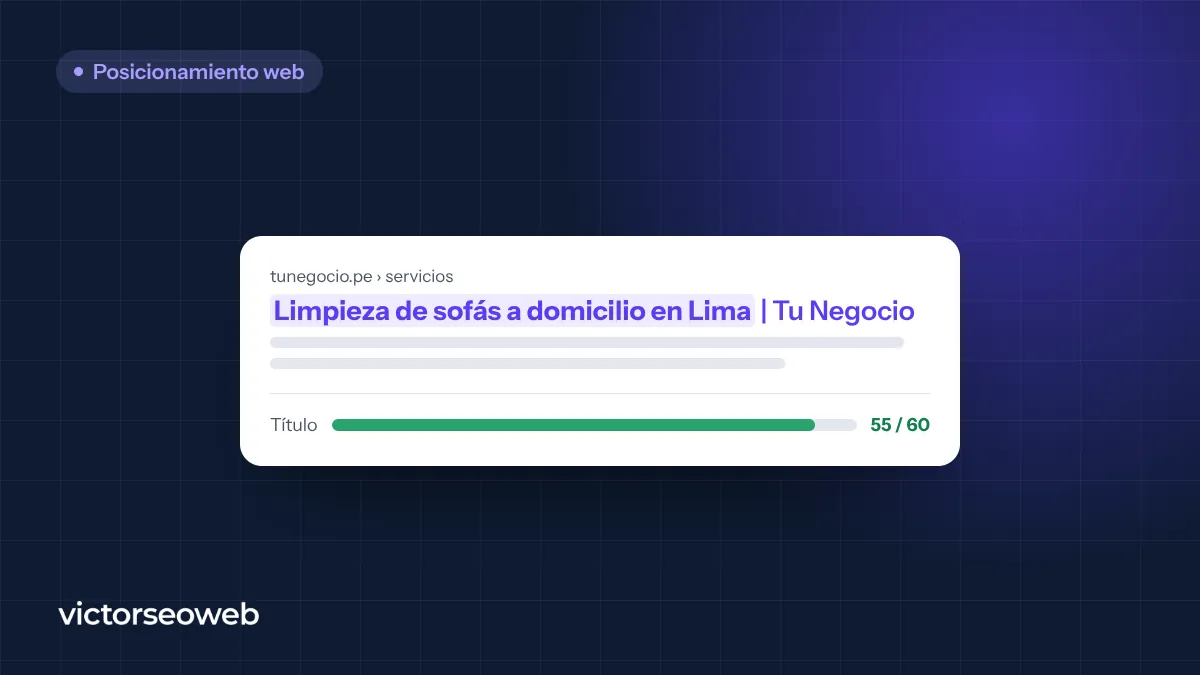 Cómo hacer un título SEO